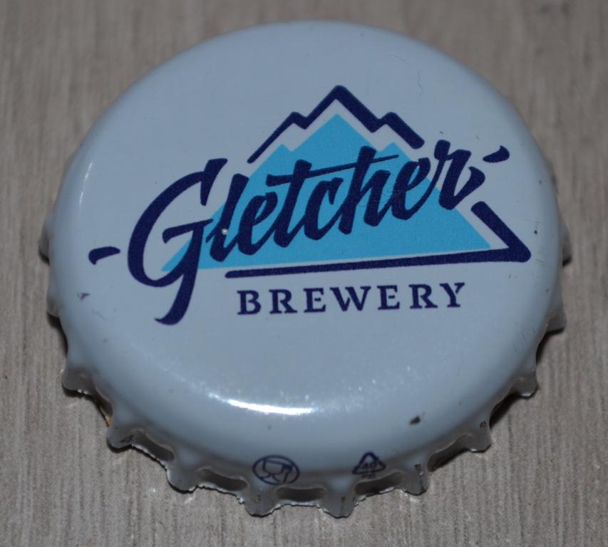 Кронен-пробка из России. Gletcher brewery.