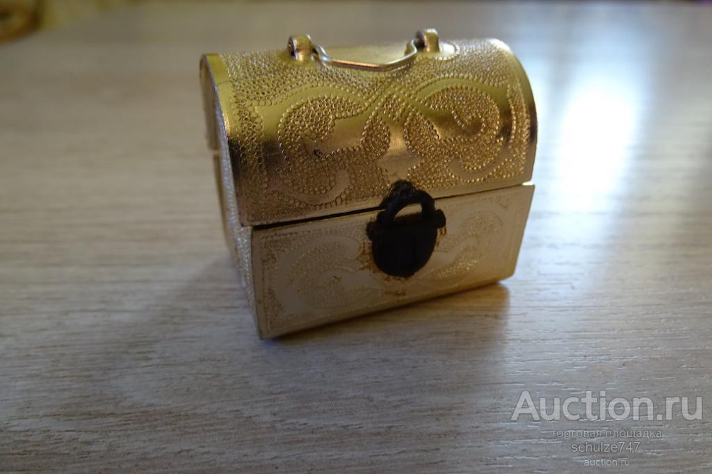 СУНДУК СУНДУЧОК МИНИАТЮРА КРАСИВЫЙ В КОЛЛЕКЦИЮ!!