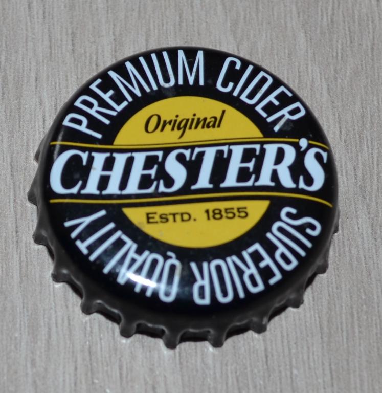 Кронен-пробка из России. CHESTERS PREMIUM CIDER.