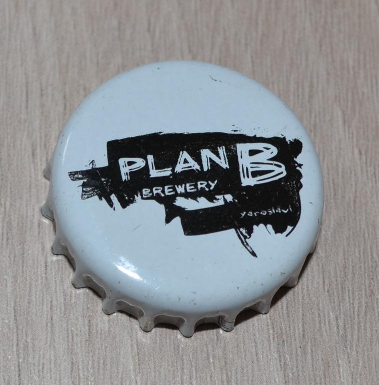 Кронен-пробка из России. Plan B brewery yaroslavl - белая.