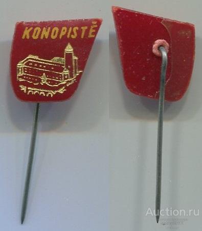 Значок Конопиште KONOPISTE Чехия (арт 3462-453)