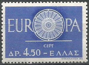 ГРЕЦИЯ 1960 -ЕВРОПА СЕПТ