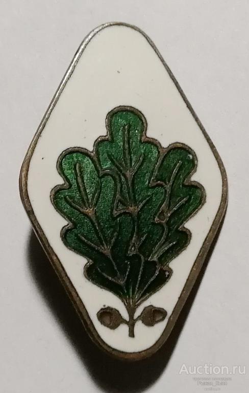 РУМЫНИЯ. Лесник. Лесничество. Редкий. Тяжелый, эмаль (043613)