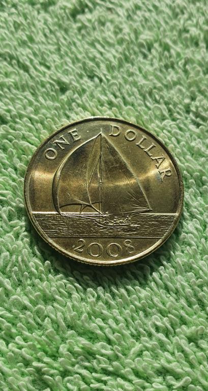 1 доллар, 2008 год, Бермудские острова (Бермуды) - заморская территория Великобритании