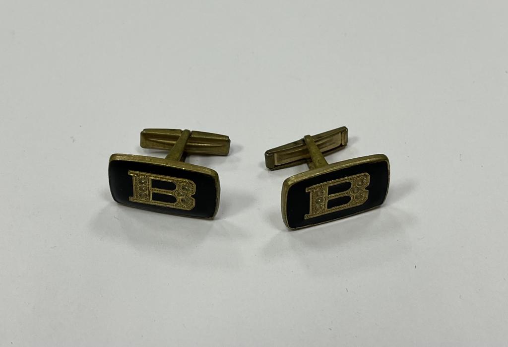 Запонки с буквой В B СССР