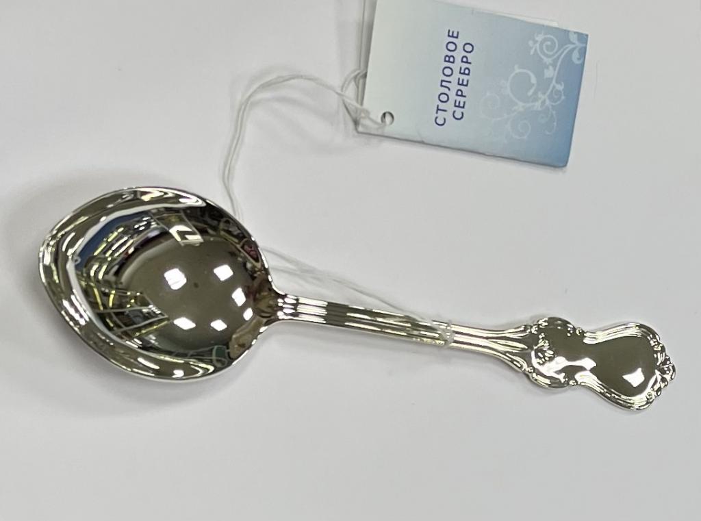 Ложка десертная 925 проба вес 36,57 грамм СЕРЕБРО