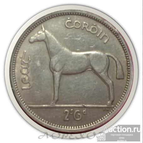 1/2 кроны 1961 Ирландия (холдер)