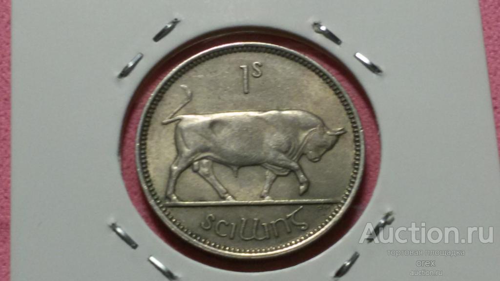 1 шиллинг 1955 Ирландия (холдер)