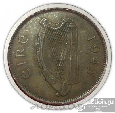 1 пенни 1943 Ирландия (холдер)