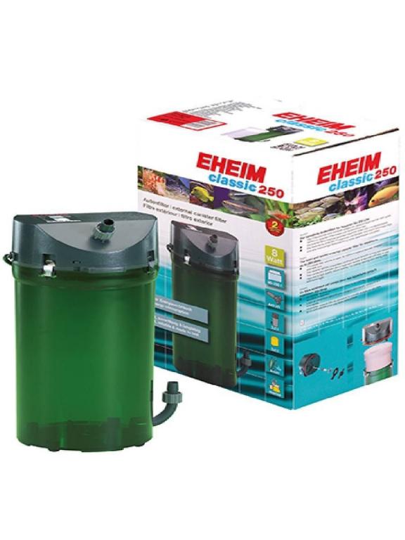 Фильтр внешний CLASSIC 250 краны,губки EHEIM. Цвет черно-зеленый ...