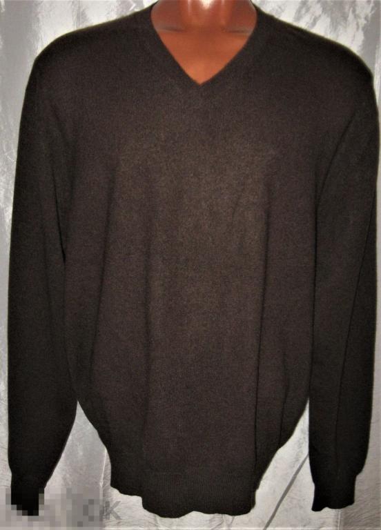 ДЖЕМПЕР МУЖСКОЙ 100%  КАШЕМИР. ЦВ.Т-КОР. НА 54 FTC CASHMERE НОВЫЙ