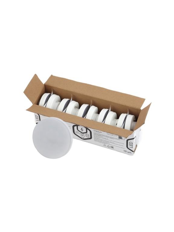 Светодиодные лампочки GX53 таблетка 6 Вт холодный дневной свет набор 10 ...