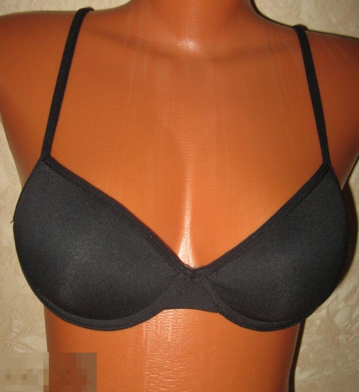 БЮСТГАЛТЕР ЖЕНСКИЙ 10% СТРЕЙЧ .КОСТОЧКИ.ЦВ.ЧЁРН. 80А(НА 75) GINA BENOTTI 