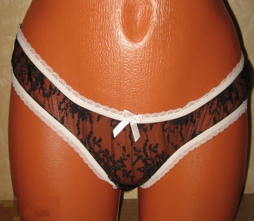 ТРУСЫ ЖЕНСКИЕ КРУЖЕВО СТРЕЙЧ  44(38)  H&M  НОВЫЕ 