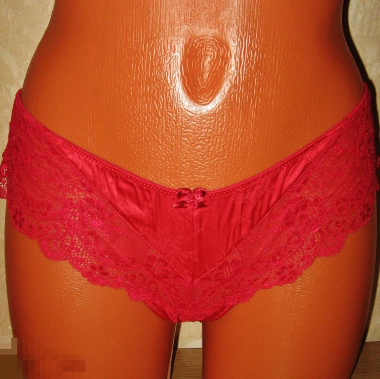 ТРУСЫ ЖЕНСКИЕ  СТРИНГИ КРУЖЕВО  СТРЕЙЧ 5%  НА 44(38)   H&M 