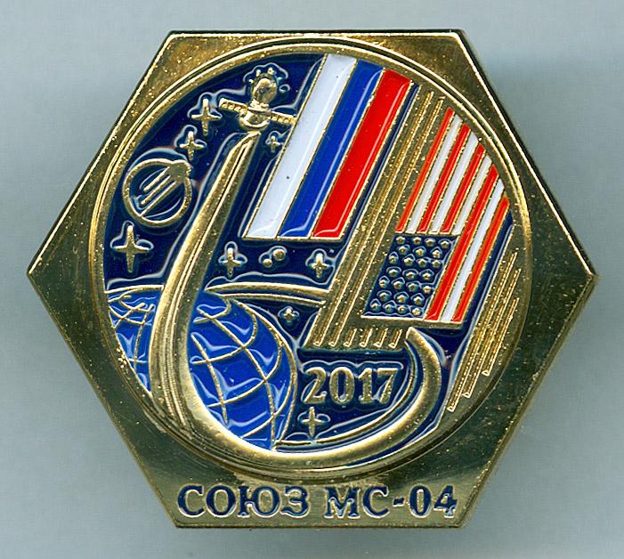 01SAS  Космический полет Союз МС-04 Россия США  СП_22.01_5.130