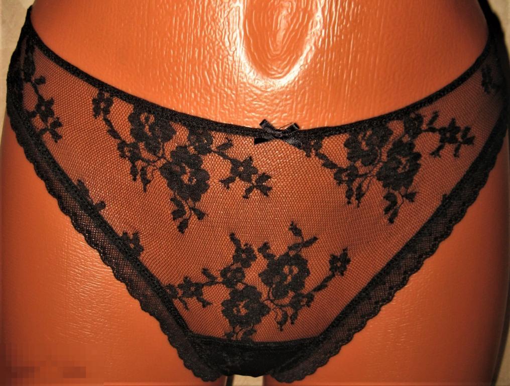 ТРУСЫ ЖЕНСКИЕ СТРИНГИ 88%ПОЛ-12%ЭЛ 44-46(S)    H&M НОВЫЕ 