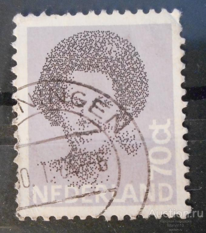 1982 год Нидерланды Европа Марка 70 с