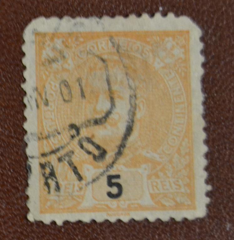 Португалия 1895 гаш Король Карлос I - Стандарт Гаш.