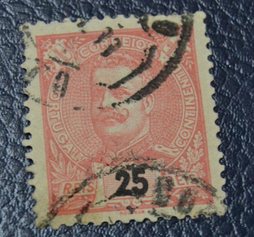 Португалия 1895 гаш Король Карлос I - Стандарт Гаш.