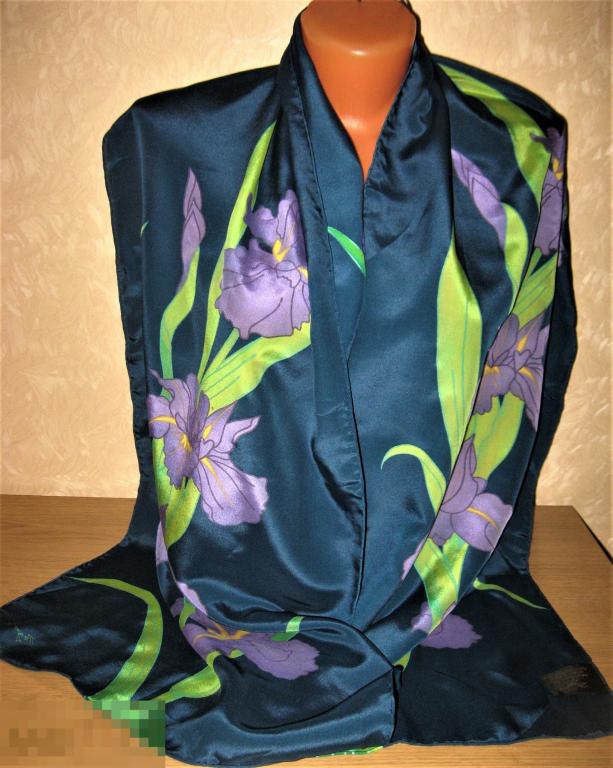 ШАРФ  100% ШЁЛК  172*42 MANGO (АРТ1) 