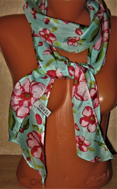 ШАРФ 100% ШЁЛК  198*21 GIADA (АРТ1) 