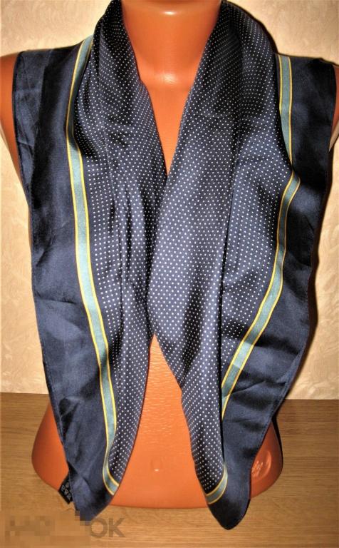 ПЛАТОК 100% ШЁЛК-PURE SILK 81*79 MADE IN GERMANY FOM  (АРТ1) 