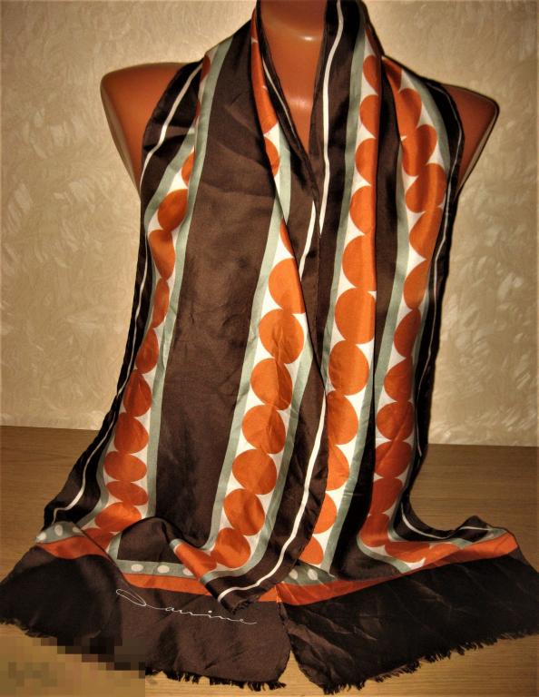 ШАРФ 100% ШЁЛК 172*27 JANINE  (АРТ1) 