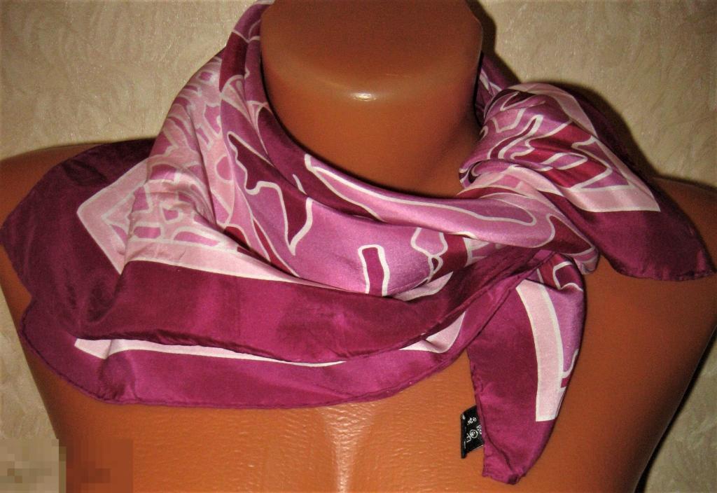 ПЛАТОК  100% ШЁЛК 53*52 GIADA   (АРТ1) 