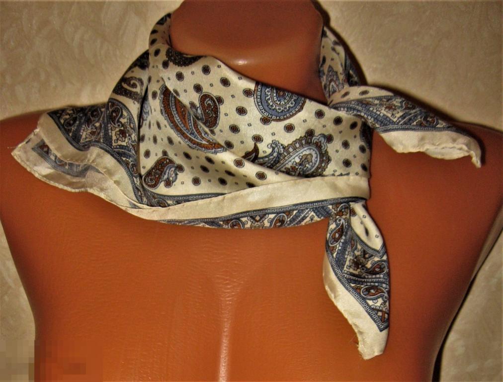 ПЛАТОК  100% ШЁЛК  50*51 СКИДКА!!!   (АРТ1) 