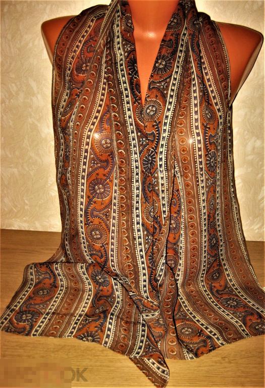 ШАРФ  100% ВИСКОЗА 166*36   (АРТ1) 