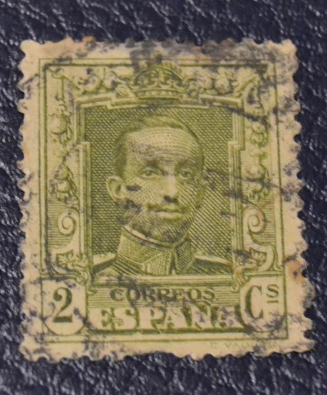 Испания 1922 год Король Альфонсо XIII, стандарт Гаш.