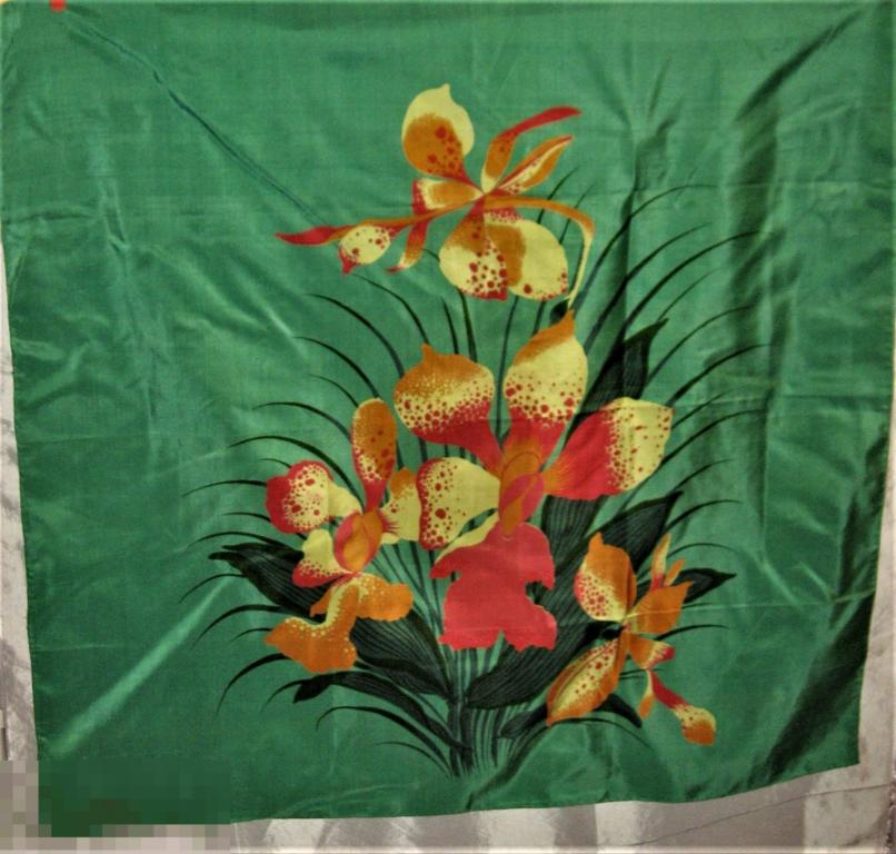 ПЛАТОК 100% ШЁЛК MADE IN TAILAND 86*90 НОВЫЙ (АРТ1) 