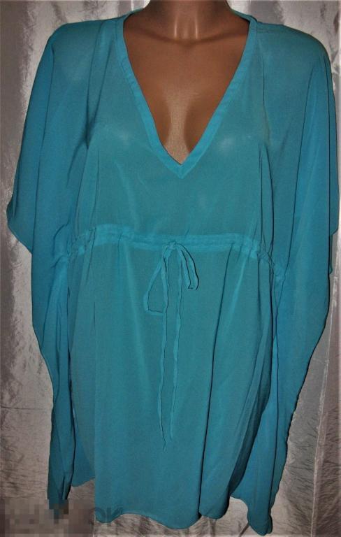 БЛУЗКА  ТУНИКА ПОЛИЭСТЕР НА 48  ПЛЯЖНАЯ   (07) 