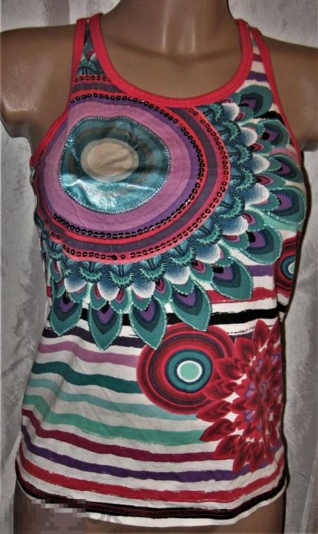 МАЙКА ЖЕНСКАЯ 100% КОТТОН НА 40-42(XS) БРЕНД DESIGUAL 