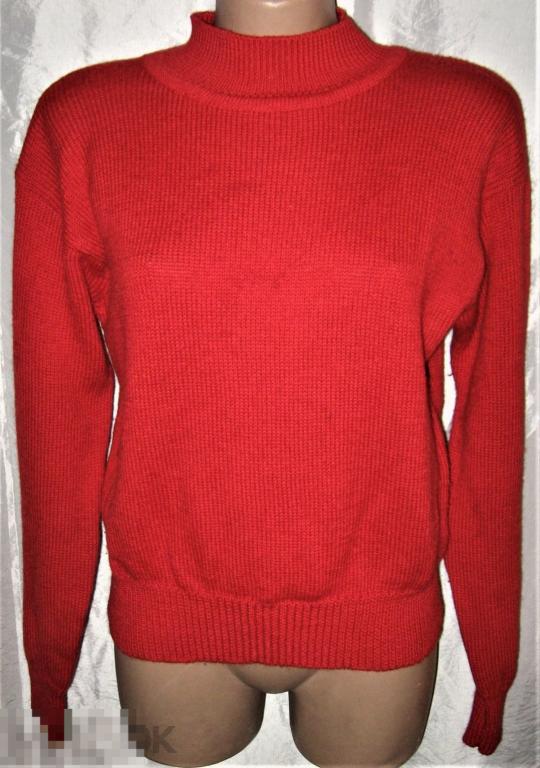 СВИТЕР ЖЕНСКИЙ 100%ШЕРСТЬ-NEW WOOL 46(М) MADE IN HOHG KONG  MEISTER 