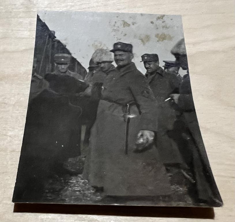 Россия Фото Гражданская война CZECH LEGION Чешский Легион Медведь Униформа Штык-Нож