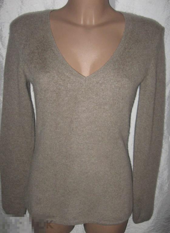 ДЖЕМПЕР ЖЕНСКИЙ  100% КАШЕМИР ЦВ БЕЖ.-КРАСИВЫЙ 44 FFC 