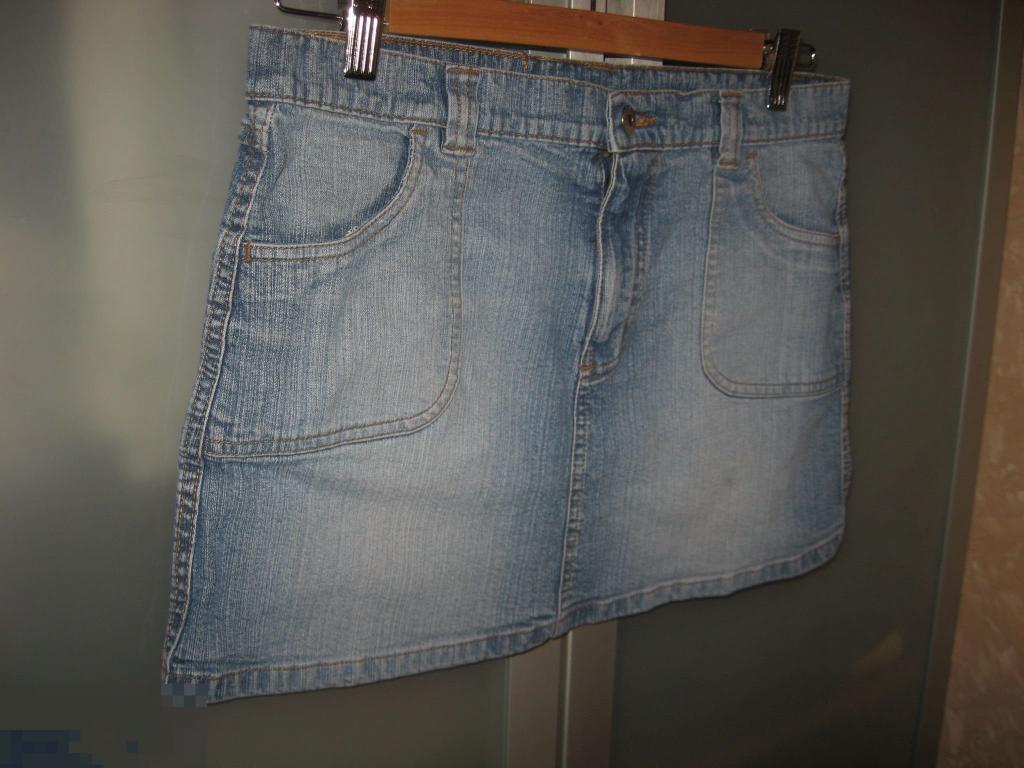 ЮБКА ДЖИНСОВАЯ 44-46(40) FEEL FREE 98%КОТТОН-2%ЭЛАСТАН 
