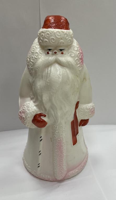 Дед Мороз с посохом Пластик СССР 26 см