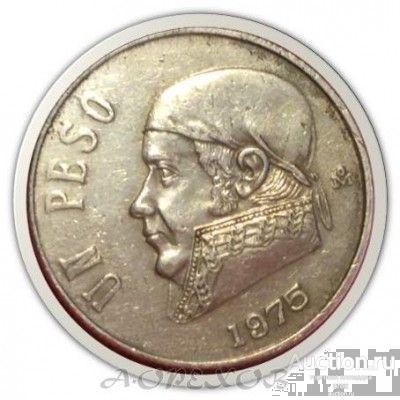 1 песо 1975 Мексика (холдер)