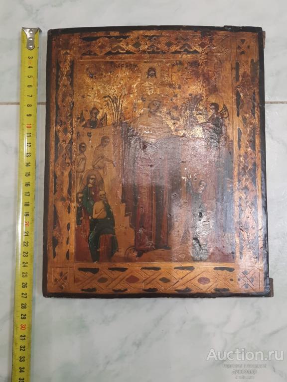 Икона без оклада. XIX век.