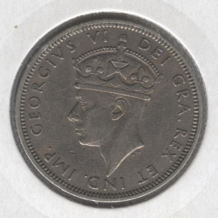2 шиллинга 1947 года, Кипр
