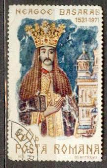 Румыния  1971  Mi 2978  ФРЕСКИ ЖИТВОПИСЬ