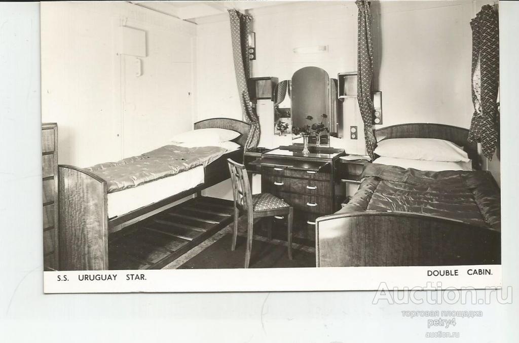 20135. Корабль. Каюта на теплоходе "Uruguay Star"