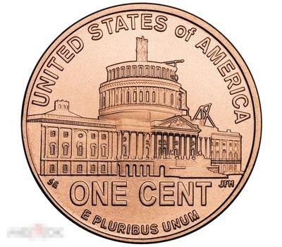 МОНЕТА 1 ЦЕНТ 2009 «ПРЕЗИДЕНТСТВО ЛИНКОЛЬНА» США
