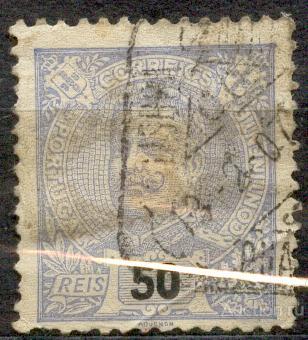 Португалия 1895-1905  Ив 132 Карлос 1 зуб 11,5