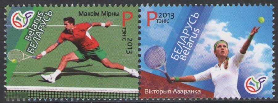 2013. Беларусь. СПОРТ.  «ТЕННИС» Серия 2 марки. MNH.  (19249)