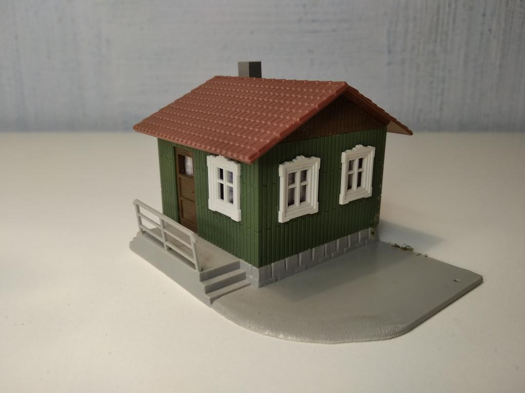 12мм.(TT) Будка дежурного по переезду — покупайте на Auction.ru по ...