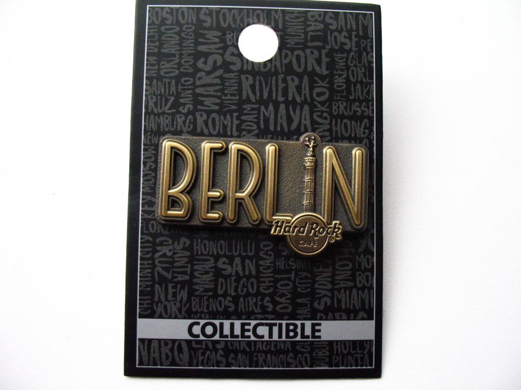 Значок Hard Rock Cafe Berlin guitar Хард Рок Кафе Берлин